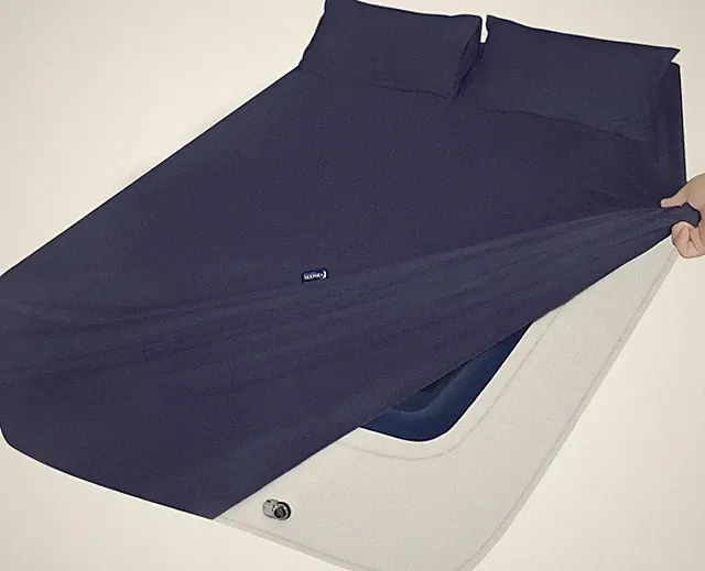 3-Piece Bed Sheet Set for Air Mattress Extra Deep Pocket All Sizes & Colors Opt