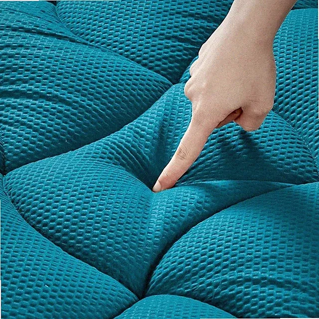 Cooling Mattress Pad Soft Microfiber Deep Pocket 3-Zone Design Washable New