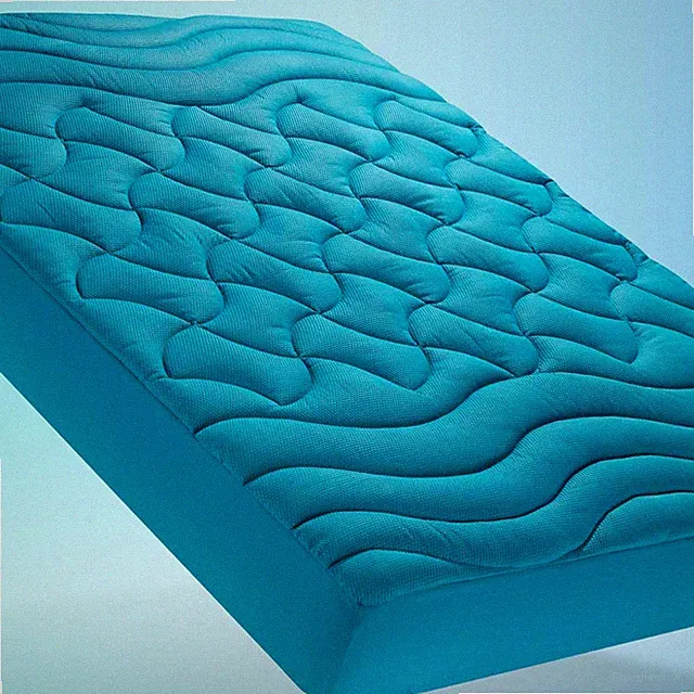 King Size Cooling Mattress Pad Overfilled Matress Cover 3-Zone Bed Topper Deep P