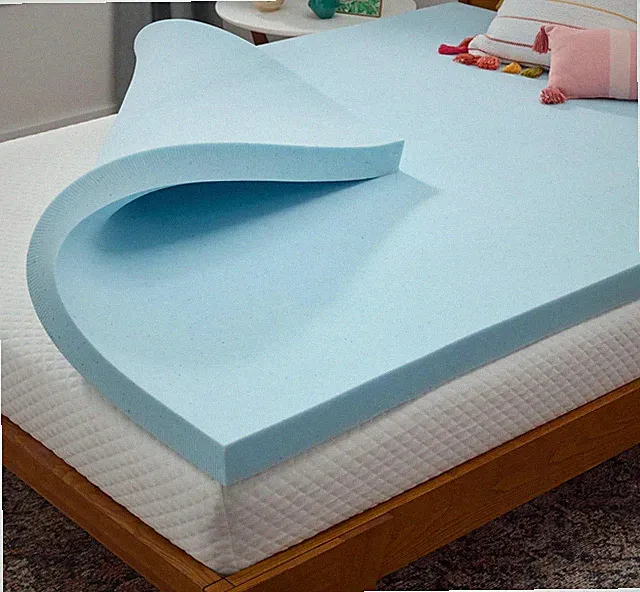 Linenspa Memory Foam Mattress Topper King 2 Inch Gel Infused Cooling Pad