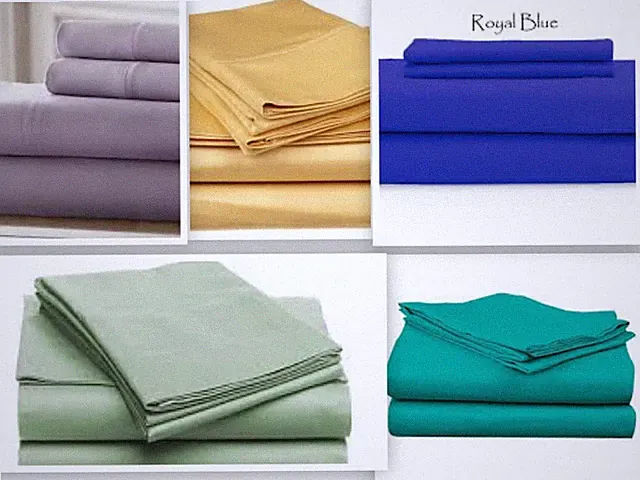 Persian 1800 Collection Set of Two Pillow Cases - Five colors Queen / King Soft