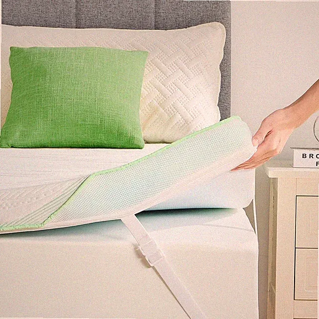Queen 3" Bamboo Memory Foam Mattress Topper Firm Removable Cover