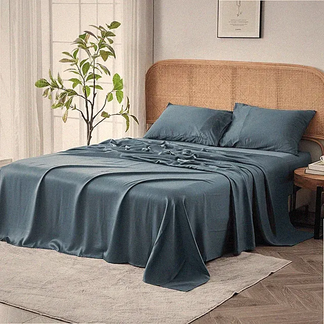 Sijo AiryWeight Tencel Sheet Set, 100% Lyocell Derived from Eucalyptus, Buttery